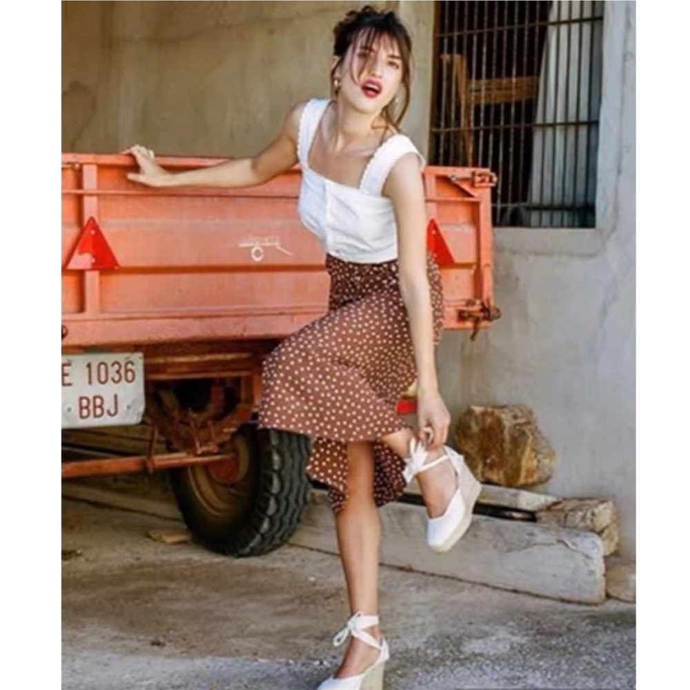 Rouje wrap skirt
